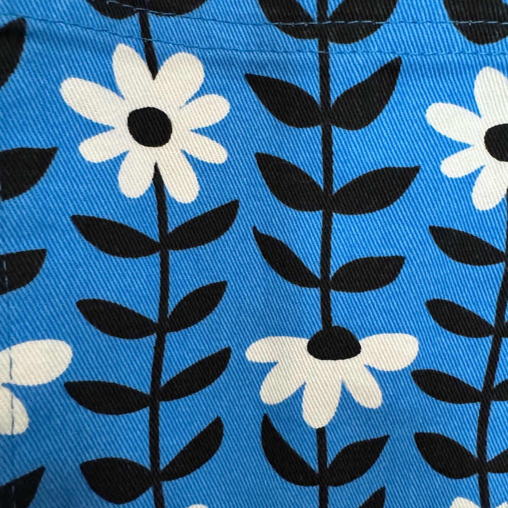 Big Bud Press Blue Floral short sleeve jumpsuit - Picture 3 of 5